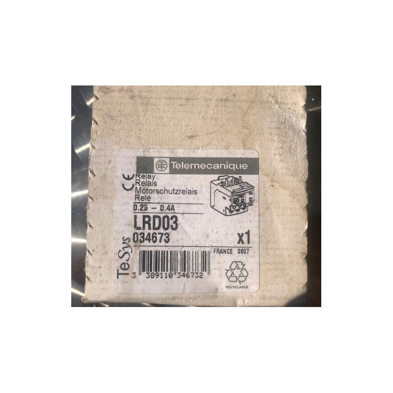 TELEMECANIQUE LRD03 034673 RELAIS