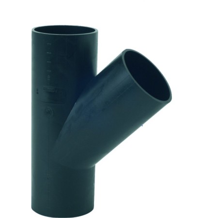 WAVIN 922079S BRANK ECHAPPEMENT PE 45° D. 200-200MM