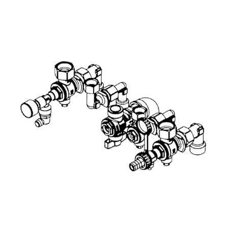 Viessmann ZK04925 Surface-mounted fittings