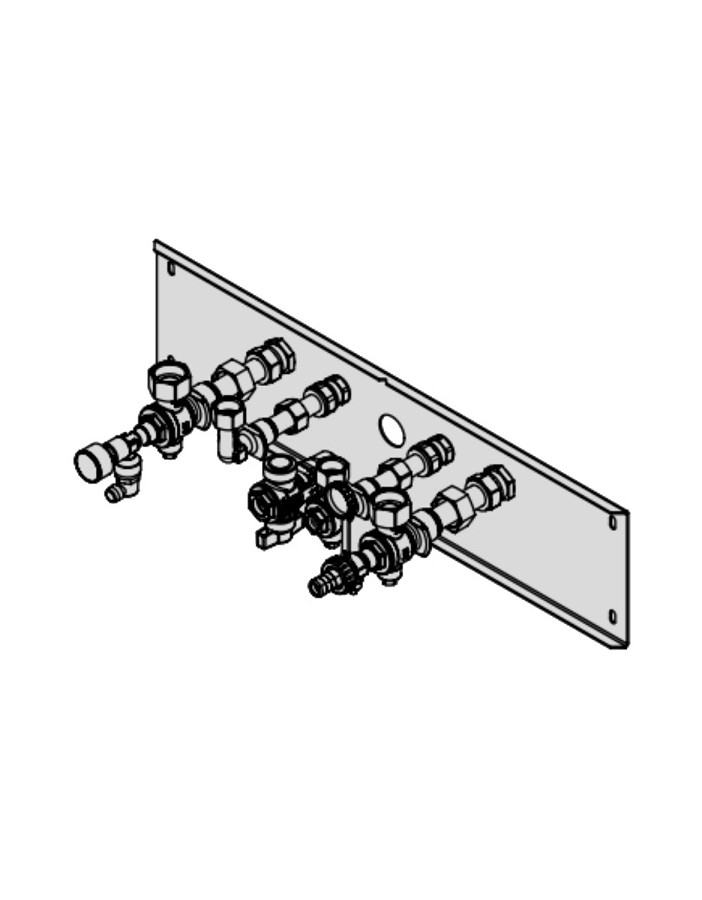 Viessmann ZK04926 Flush-mounted fittings
