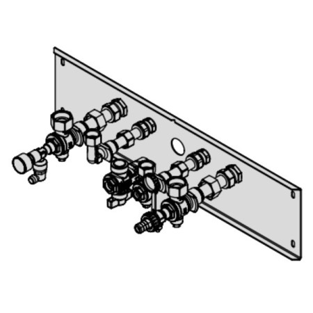 Viessmann ZK04926 Robinet pour montage encastré