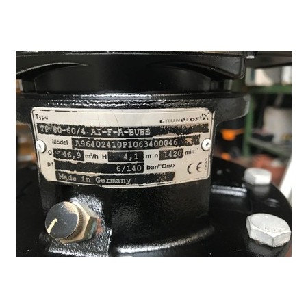 GRUNDFOS TP 80-60/4 AI-F-A-BUBE ELECTRIC PUMP