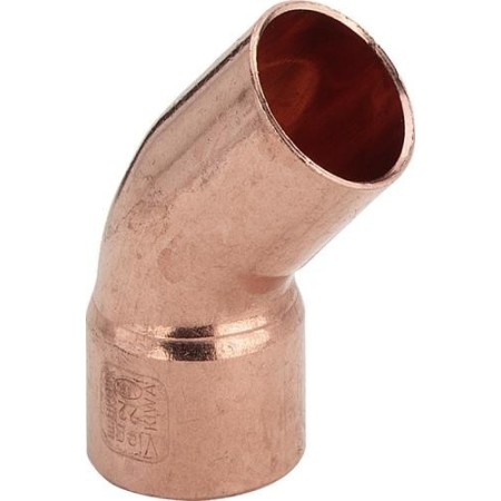 VIEGA KUPFER LÖTKURVE MF 45° D. 22MM