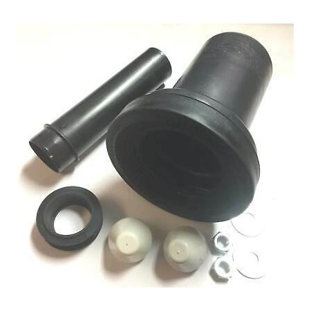 JUEGO DE CONEXIÓN PARA INODORO SUSPENDIDO D. 90MM