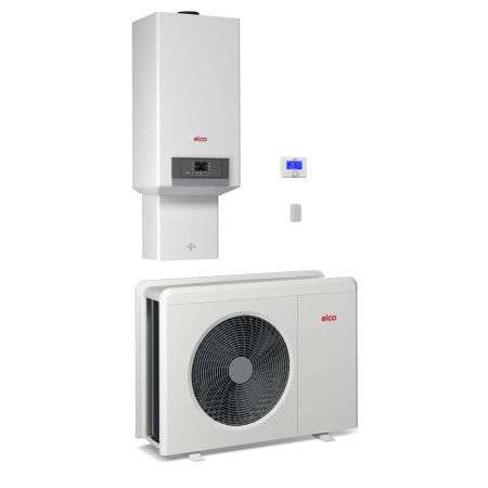 Mini Combi 04X/35.2 Sistema híbrido combinado de caldera mural - bomba de calor aire/agua exterior