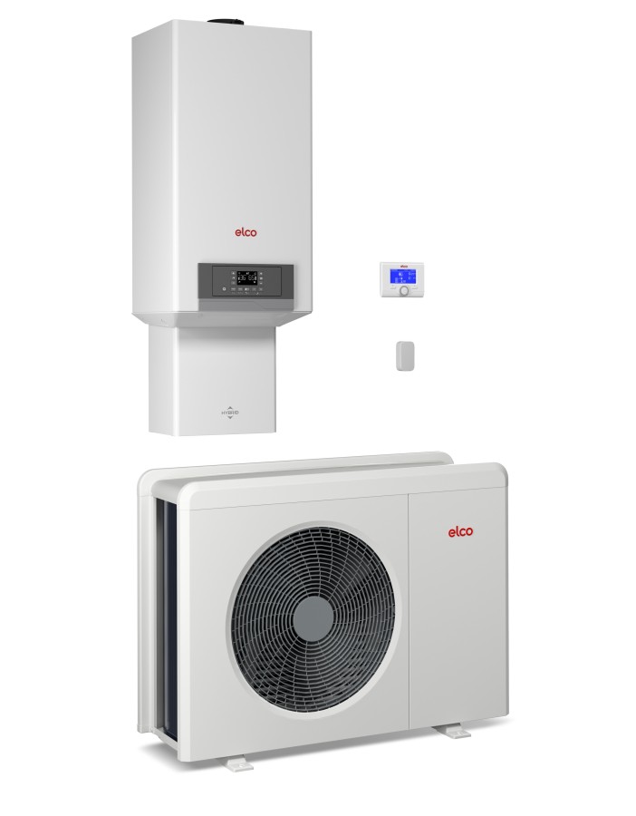 Mini Combi 08X/30.2 Combined wall-mounted boiler hybrid system - outdoor air/water heat pump