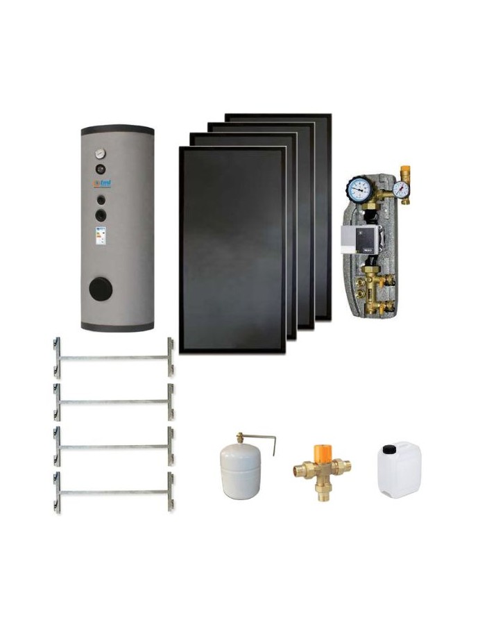 Tml SKS504CS1 Kit 4 collettore PTML2.6AV + 1...