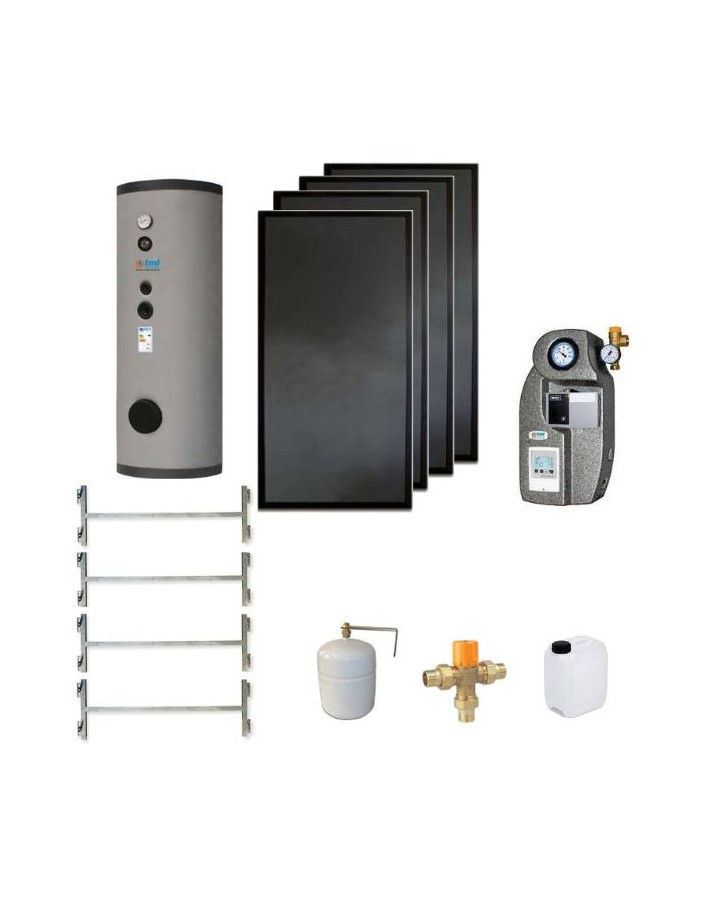 Tml SKS504CS1G Kit 4 collettore PTML2.6AV + 1...