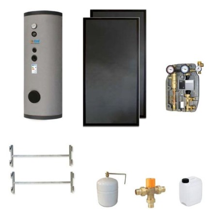 Tml SKD302CS2 Kit 2 colectores PTML2.6AV + 1 hervidor de 300lt. con dos bobinas fijas + 1 módulo CS2 + accesorios