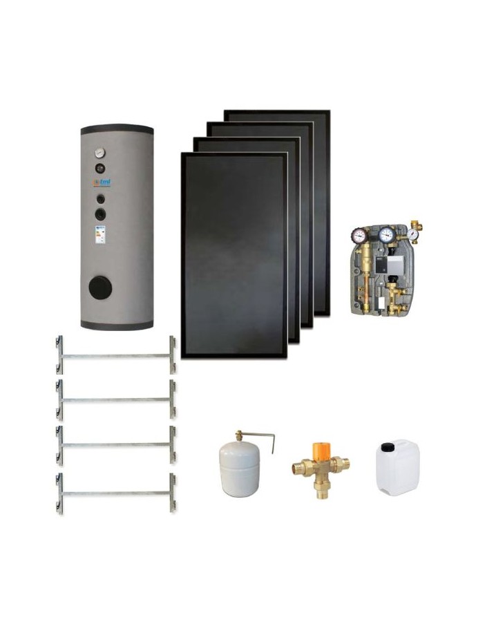 Tml SKD504CS2 Kit 4 collettore PTML2.6AV + 1...