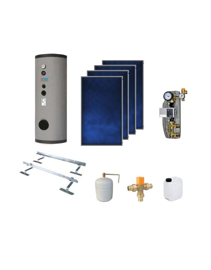 BSKS504CS1E Kit complet à circulation forcée 4...