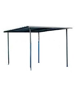 Containment basin canopy for fluid storage tank LT. 5000...