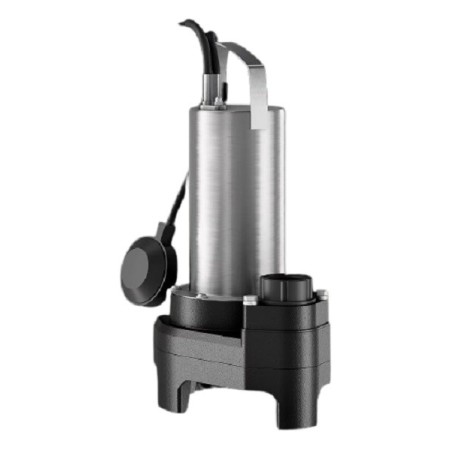 Padus MINI3-M04.14/ Pompe submersible transportable ou stationnaire pour eaux usées à fonctionnement intermittent