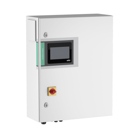 Wilo CC-HVAC 2x5,5 FC BM Schutz- und Steuerschrank mit integriertem Wechselrichter für eine oder mehrere Pumpen in Heizungs- und Klimaanlagen