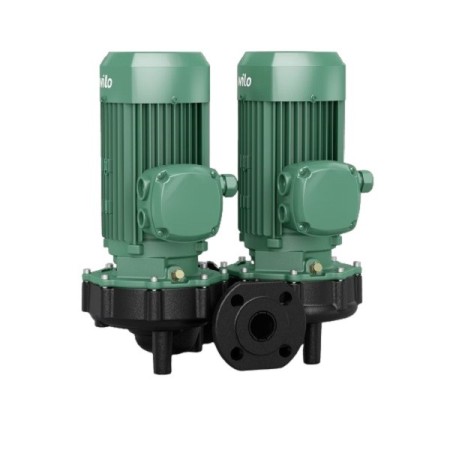 Verotwin DPL32/135-1,5/2 Bomba Doble en Línea Motor Ventilado 3X400V 1.1KW DN32 PN10