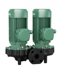 Verotwin DPL50/150-4/2 Doppel-Reihenpumpe belüfteter Motor 3X400V 4KW DN50 PN10