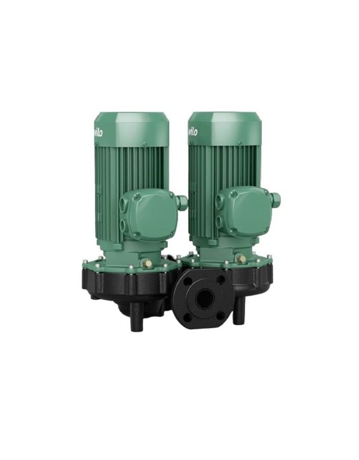 Verotwin DPL65/115-1,5/2 Moteur ventilé à double pompe en ligne 3X400V 1.5KW DN65 PN10