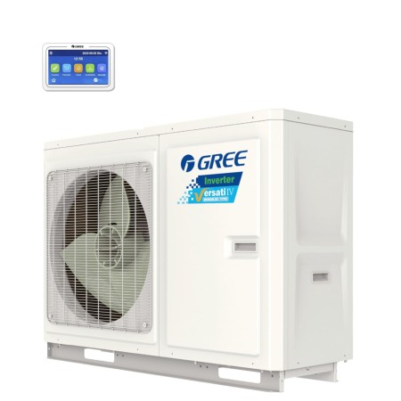Gree Versati IV monoblocco GRS-CQ12Pd/NhG4-E Pompa di calore aria/acqua 12kw A+++/A++ gas R32 DC Inverter monofase
