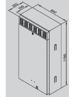 Viessmann 7178859 Caja empotrable de chapa para caldera...