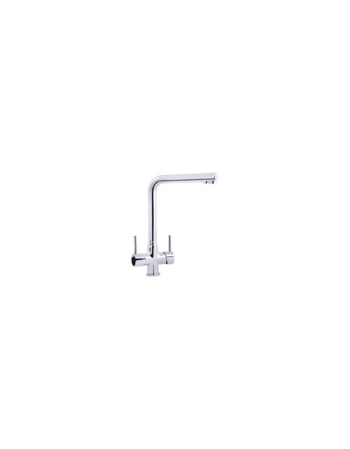 3-Way High Spout Sink Mixer with Separate Water...