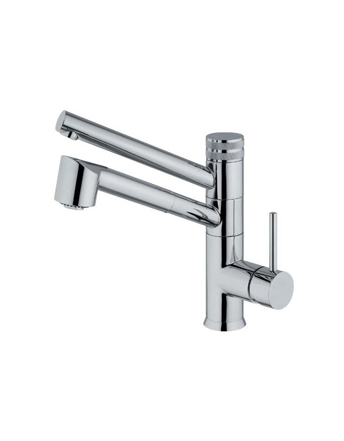 Mitigeur d’évier à 3 voies avec douche...