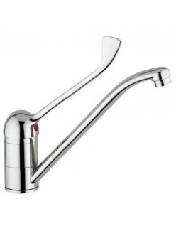 Mitigeur d’évier avec levier 20 cm chrome