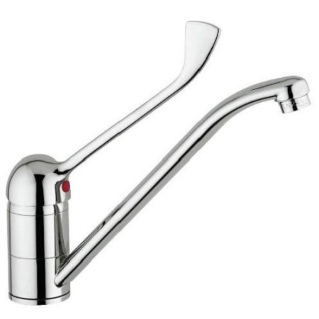Miscelatore lavello con leva cm 20 cromo