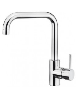 Sink mixer with high square spout chrome