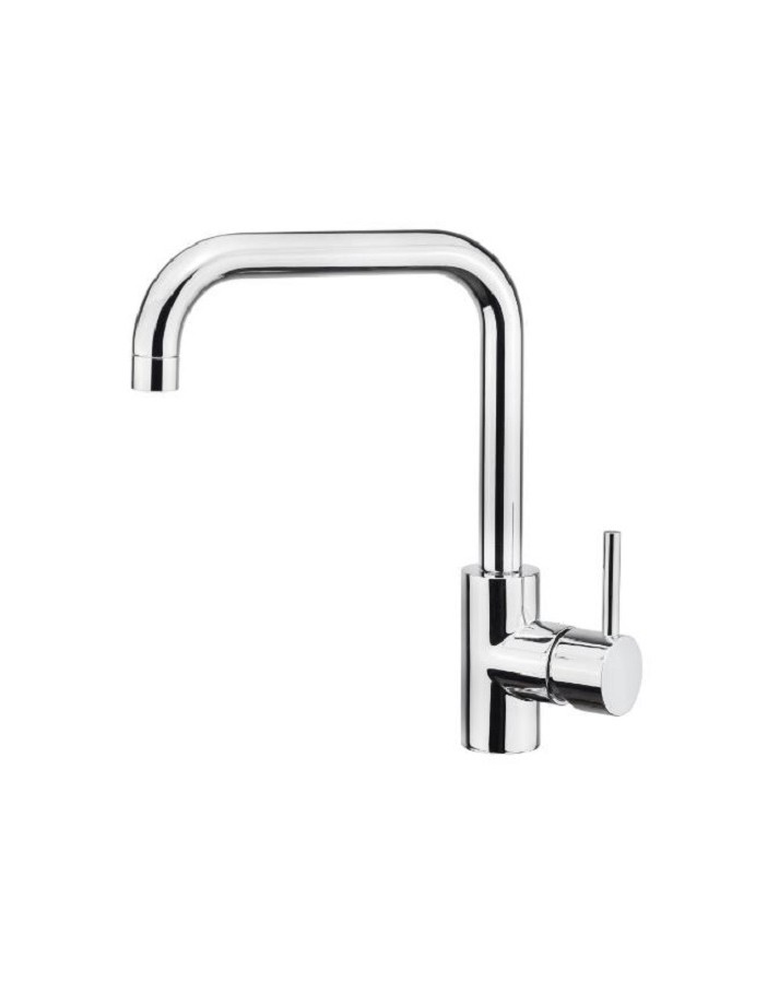 Sink mixer with high square spout chrome