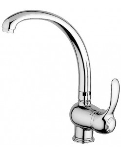 Miscelatore lavello canna alta Flavia cromo