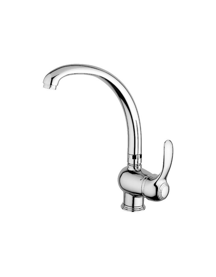 Miscelatore lavello canna alta Flavia cromo