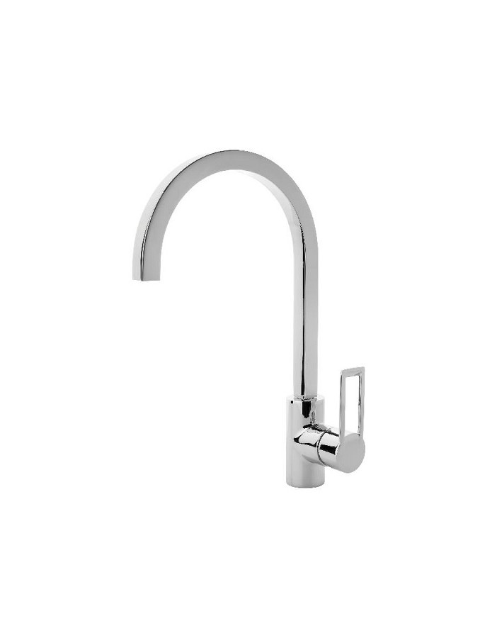 Jacob high-barrel sink mixer chrome