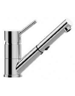 Sink mixer with pull-out shower chrome