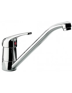 Miscelatore lavello leva corta cromo