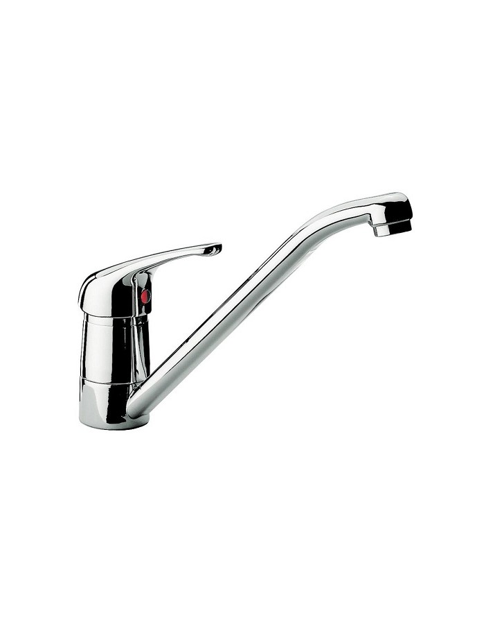Sink mixer with short lever chrome
