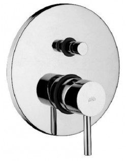 Built-in bathtub/shower mixer with diverter cartridge (2...