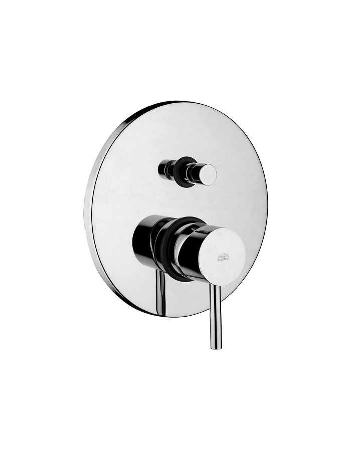 Einbau-Wannen-/Brausebatterie mit Umsteller...