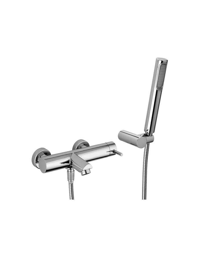 Externe Wannenarmatur mit Duplexdusche Stick...