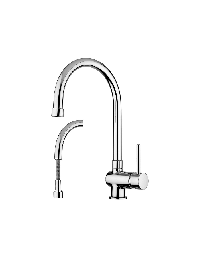 Miscelatore lavello con doccia estraibile Serie...