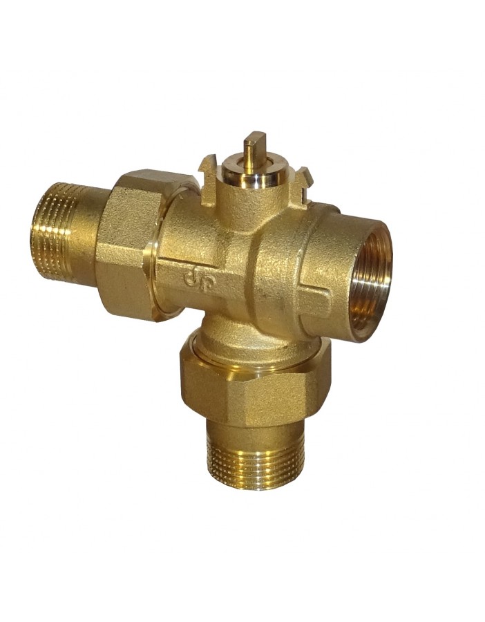 Schnellventil 3-Wege-Seitenweiche d. 1/2" Typ...