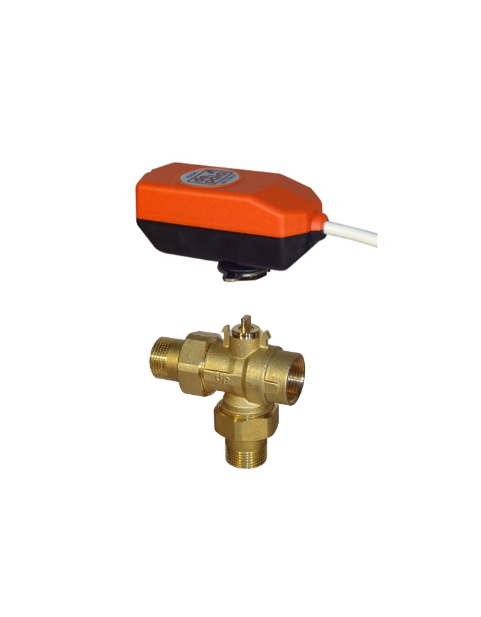 Fast valve 3-way side diverter d. 1/2" type...