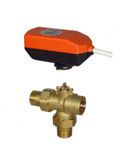 Schnelles 3-Wege-T-Ventil d. 3/4" Typ All/Nothing...