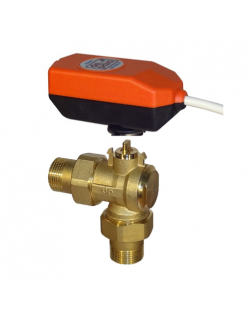 Fast angle valve d. 1" type all/nothing connections union...