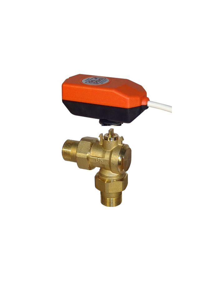 Fast angle valve d. 1" type all/nothing...