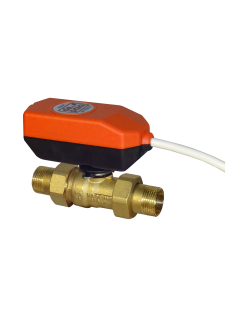 Fast ball valve 2-way d. 3/4" type all/nothing...