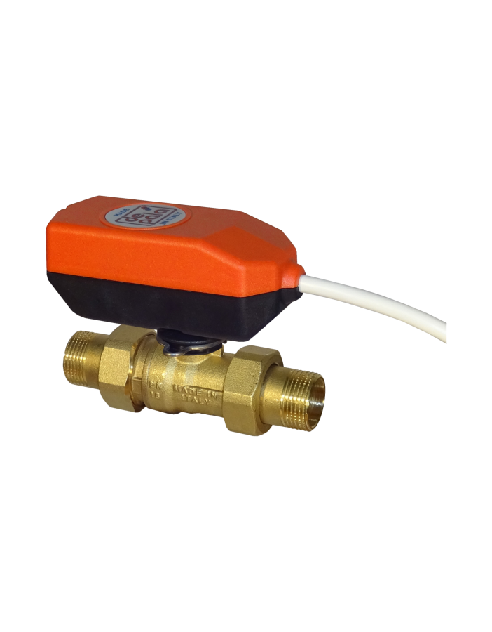 Fast ball valve 2 ways d. 3/4" type all/nothing...