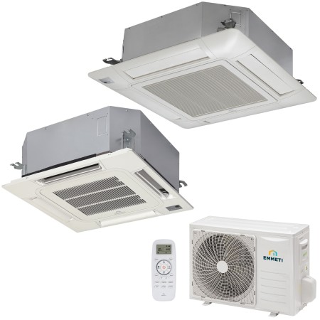 Emmeti X-REVO-1825C-S Mono split a cassetta inverter 18000btu A++/ A+ R32A