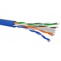 QUBIX M0502701 R6UT4H24 CÂBLE U/UTP CAT.6 4X2XAWG24/1 ÃÂÂ...