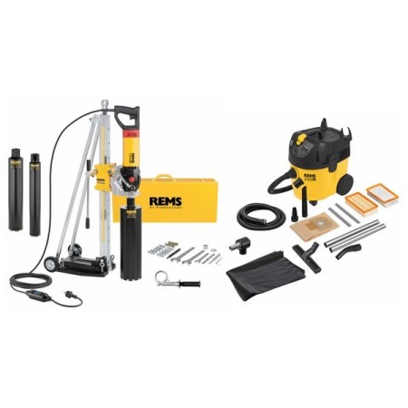 Rems Picus SR Set Taladro perforador eléctrico UDKB 62 +82+132 Titan + Rems Pull M + punta centradora