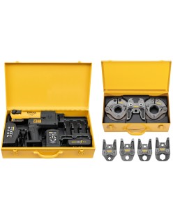 Rems Akku-Press 22V ACC Set M Akku-Tacker 15-54 Z2 + 2,5...